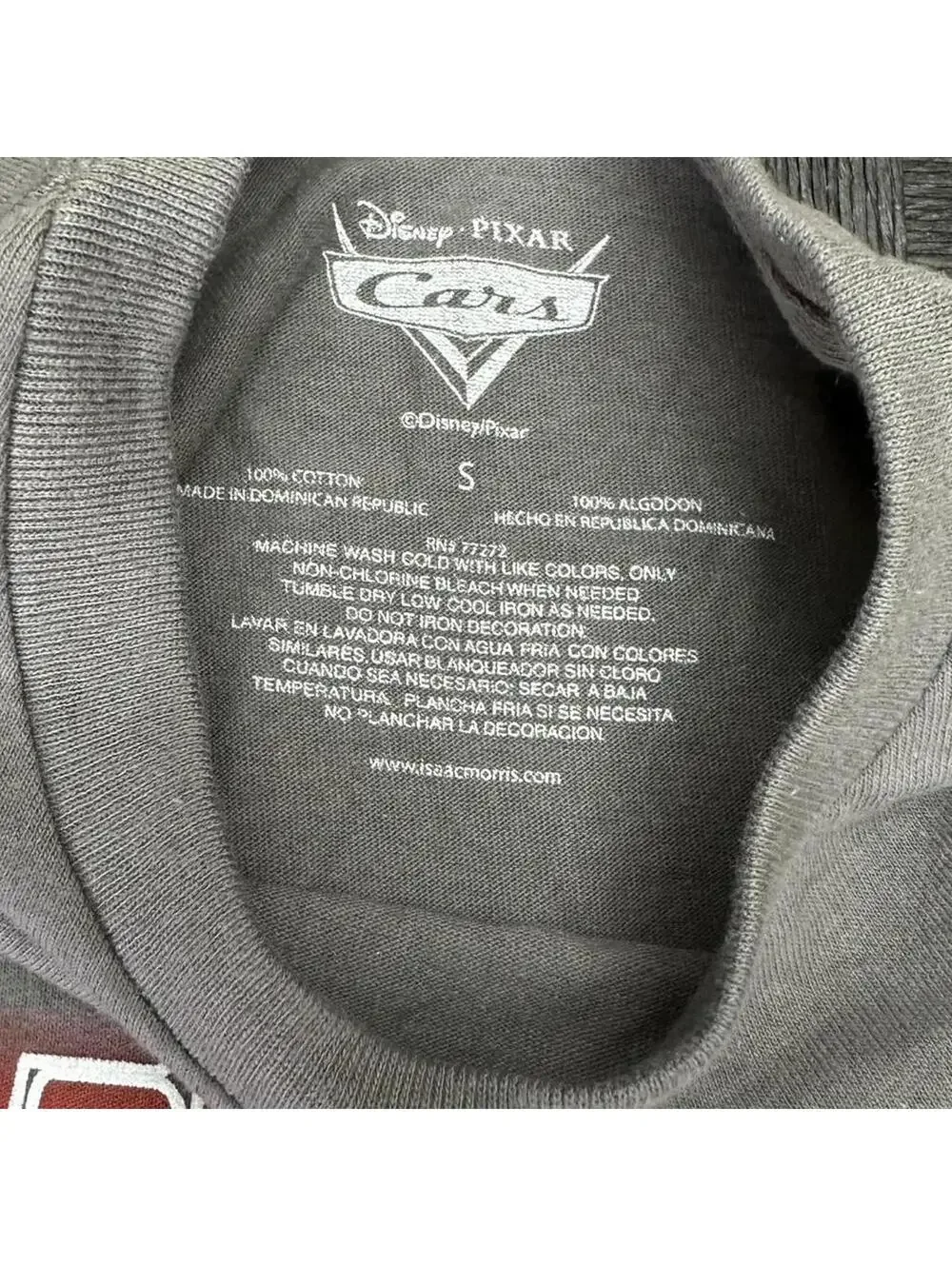 Cars Disney Pixar Lightning McQueen T-shirt, Small